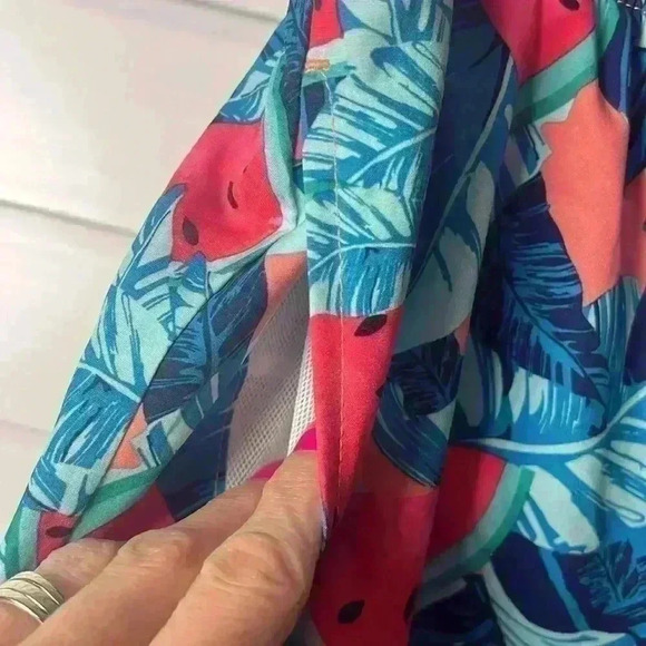 George Tropical Watermelon Swim Trunks Size Large - Picture 5 of 9
